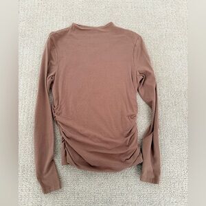 Abercrombie & Fitch Brown Long Sleeve Top